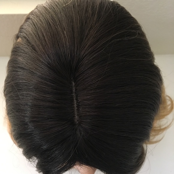 Dirty blonde honey blonde wig 22 inch long ombré - Picture 5 of 7